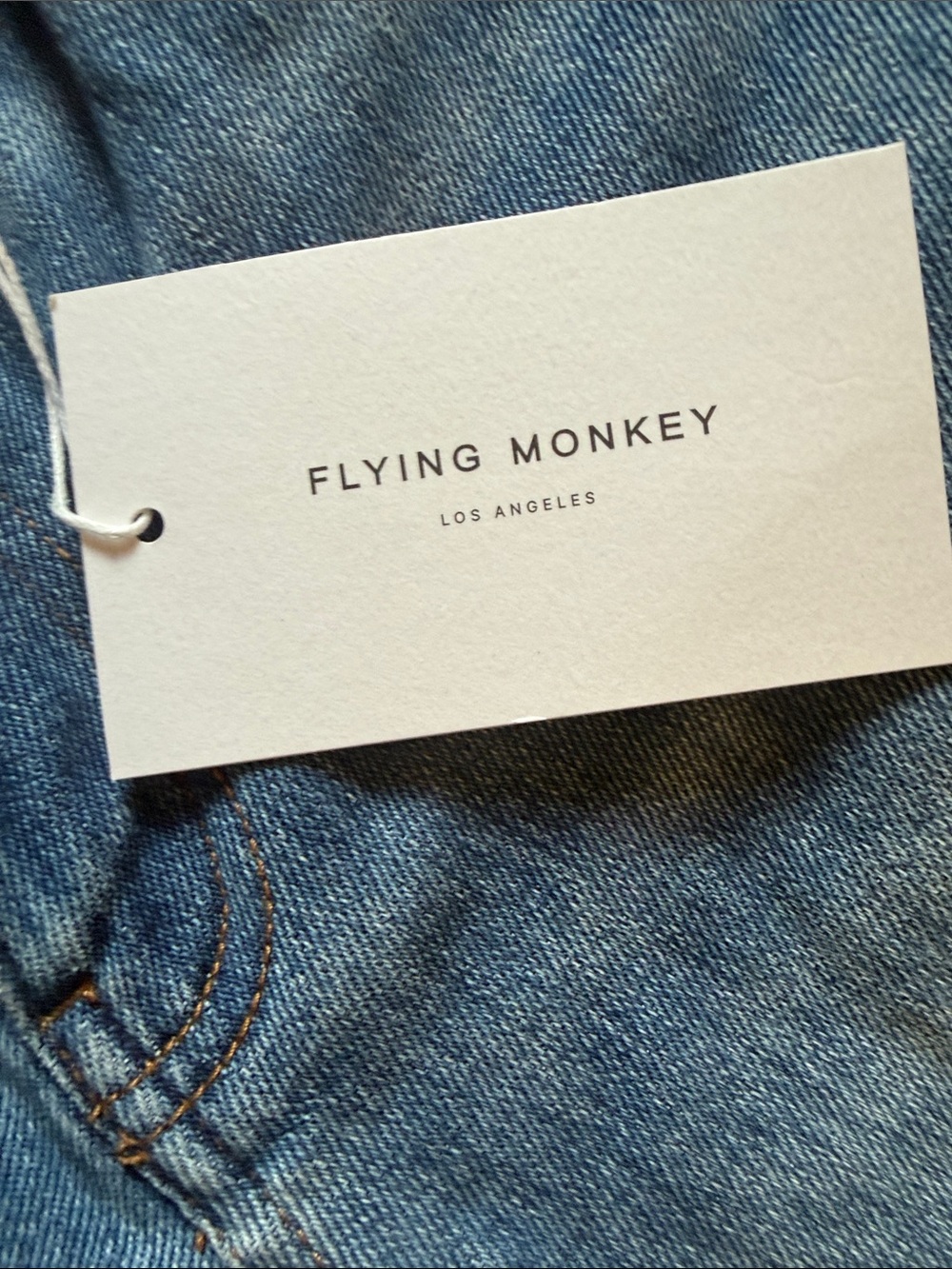 Flying Monkey Light Blue Wide-Leg Jeans - Picture 2 of 4
